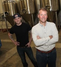 Owner Tim Koether with Head Distiller, Chris Degasperis